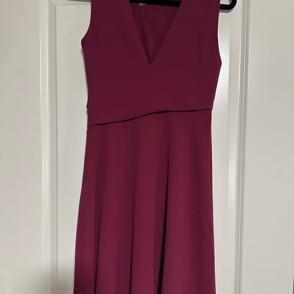 NWOT Reiss Berry Purple Sleeveless Mini Dress Size US 4 - Picture 6 of 9